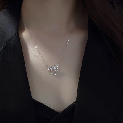 Kpop Choker Heart Necklace Clavicle Chain Rhinestone Pendant Necklace For Women Punk Y2K Aesthetic Gothic Fashion Grunge Jewelry - Amazhona 