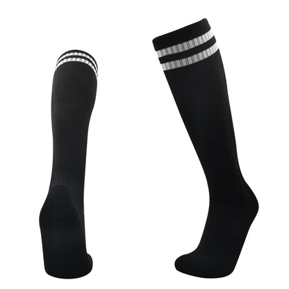 Football Socks High Quality Long Tube Knee Cotton Kids Legging Stockings Soccer Baseball Running Sport Adults Children Socks - Amazhona 