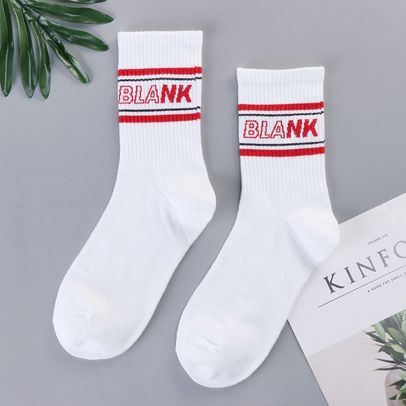 2022 trends high quality fashion socks Man Women's New trendy socks autumn and winter stockings women's hip-hop sports socks - Amazhona 