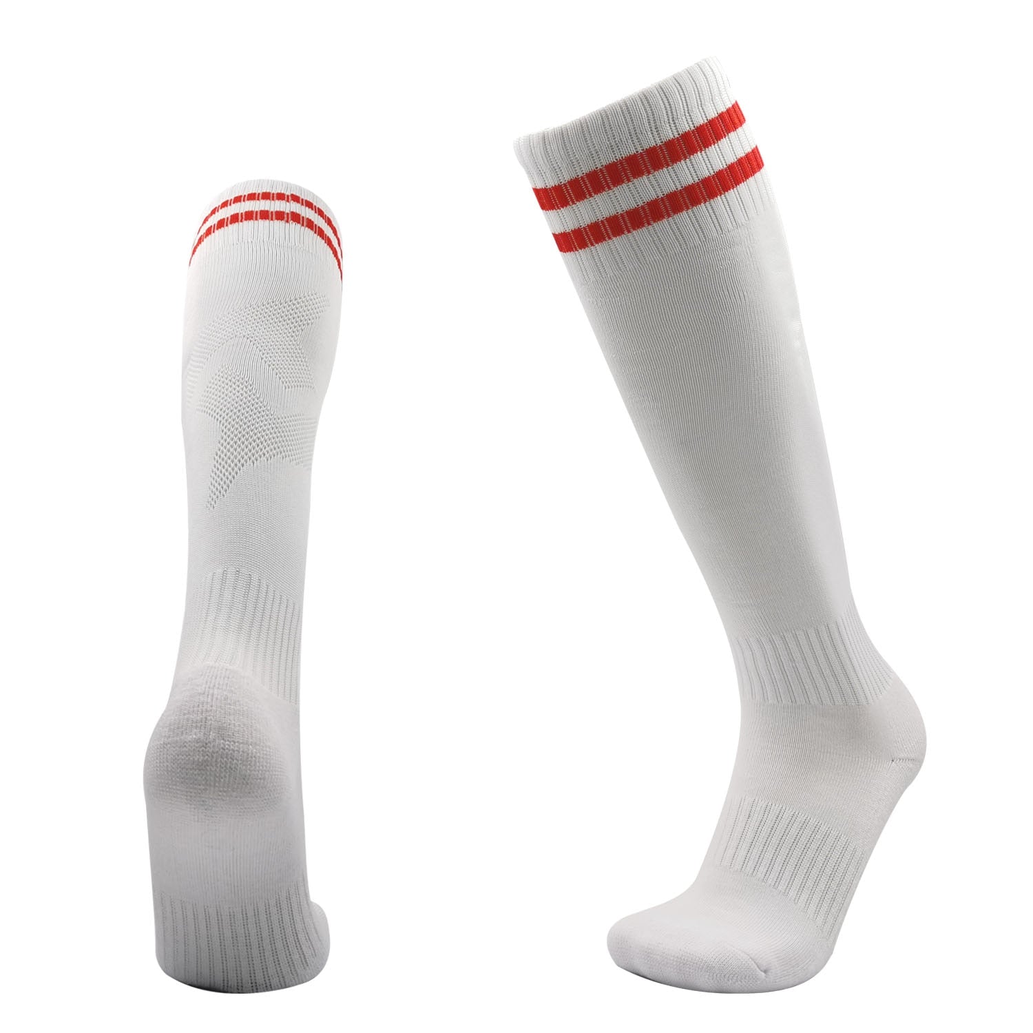 Football Socks High Quality Long Tube Knee Cotton Kids Legging Stockings Soccer Baseball Running Sport Adults Children Socks - Amazhona 