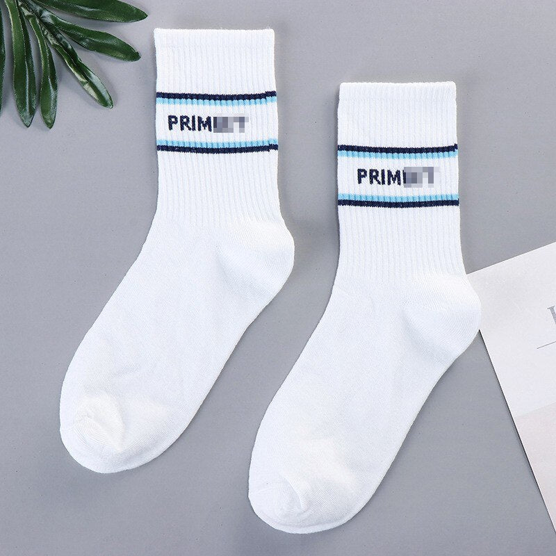 2022 trends high quality fashion socks Man Women's New trendy socks autumn and winter stockings women's hip-hop sports socks - Amazhona 