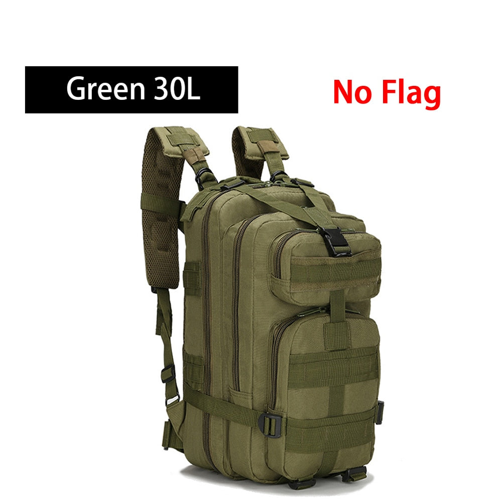 SYZM 50L or 30L Tactical Backpack Nylon Military Backpack Molle Army Knapsack Waterproof Camping Hunting Fishing Trekking Bags - Amazhona 