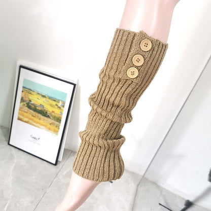 Winter Woman Yoga Warm Socks Female Knitted Leg Warmers Boot Socks Gym Fitness Dance Ballet Exercising Sports Protection Hose - Amazhona 