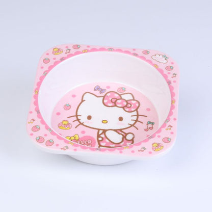 Kawaii Sanrio Hello Kitty Kids Tableware Set Cartoon Children Cutlery Kitchen Bowl Plate Dish Fork Spoon Water Glass Cutlery Set - Amazhona 