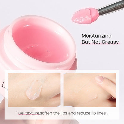 Sakura Lip Mask 8g Bouncy  Moisturizing And Moisturizing - Amazhona 