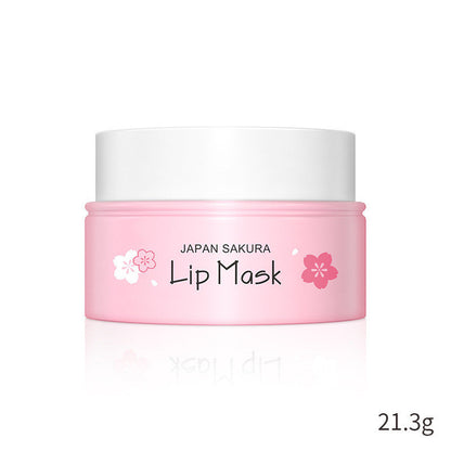 Sakura Lip Mask 8g Bouncy  Moisturizing And Moisturizing - Amazhona 