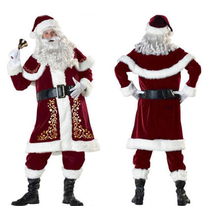 Santa couple costume Christmas dress - Amazhona 