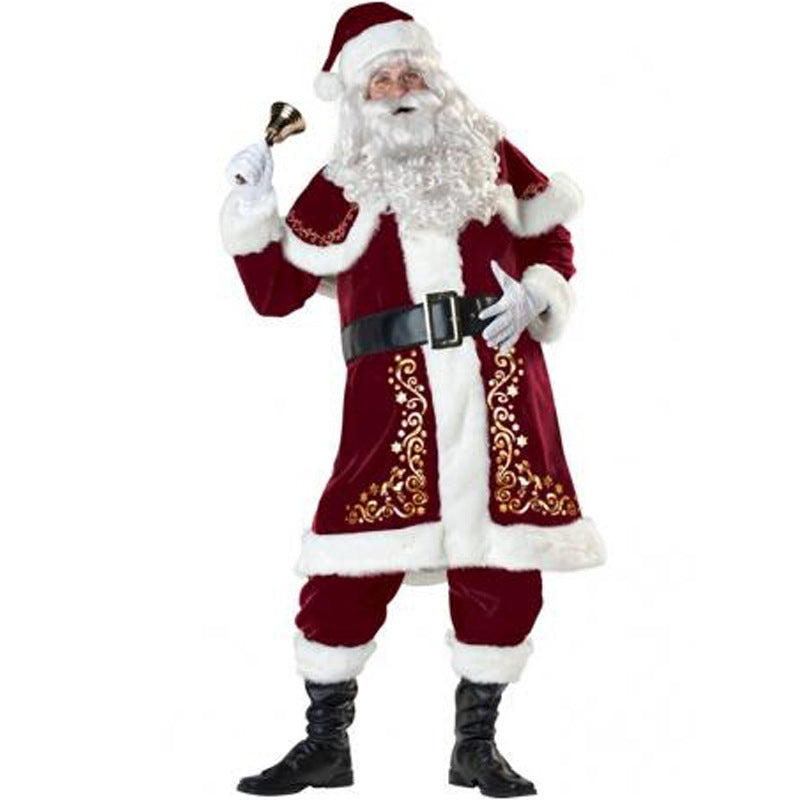 Santa couple costume Christmas dress - Amazhona 