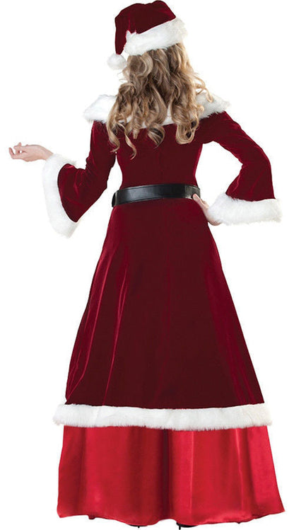 Santa couple costume Christmas dress - Amazhona 