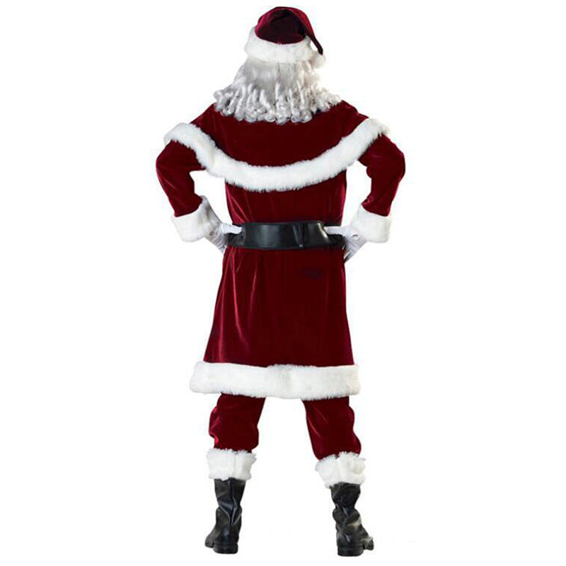 Santa couple costume Christmas dress - Amazhona 