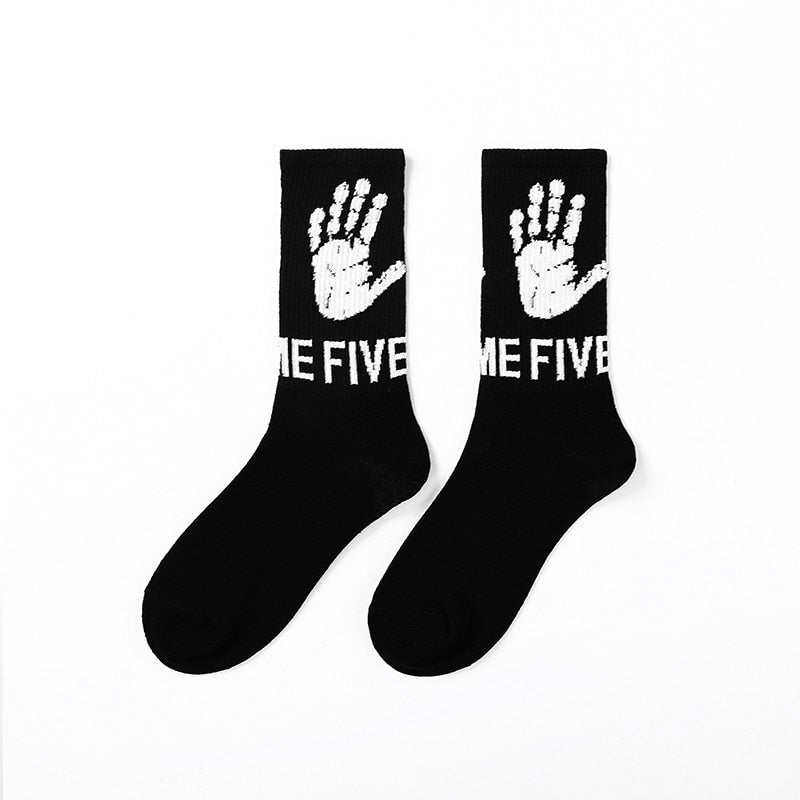 Funny Mens Socks Dot Hip Hop Harajuku Skeleton Socks Cartoon Football Animal Beer Food Happy Cotton New Fashion Socks - Amazhona 