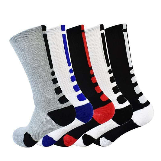 Unisex Professional Outdoor Sport Cycling Socks Basketball Football Soccer Running Trekking Socks Men Women - Amazhona 