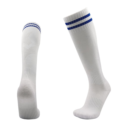 Football Socks High Quality Long Tube Knee Cotton Kids Legging Stockings Soccer Baseball Running Sport Adults Children Socks - Amazhona 