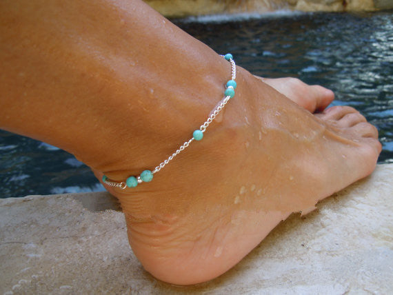 Sexual Fashion Handmade Beads Bead Anklets - Amazhona 