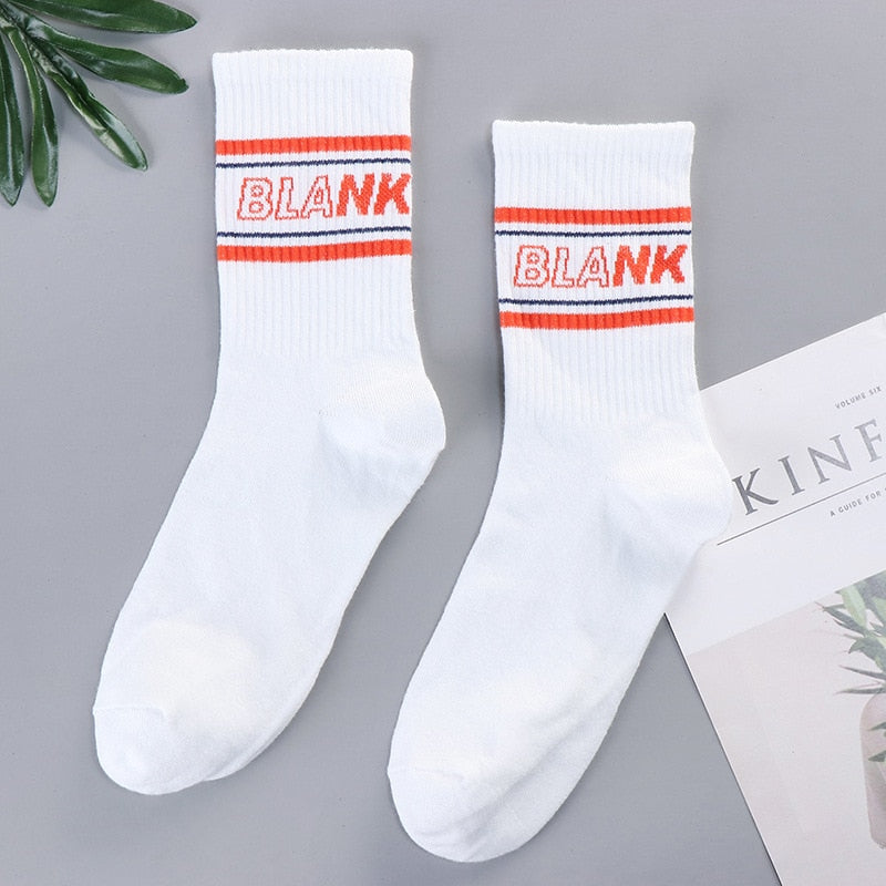 2022 trends high quality fashion socks Man Women's New trendy socks autumn and winter stockings women's hip-hop sports socks - Amazhona 