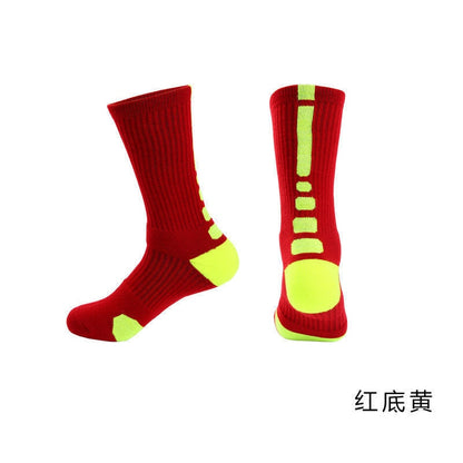 Unisex Professional Outdoor Sport Cycling Socks Basketball Football Soccer Running Trekking Socks Men Women - Amazhona 