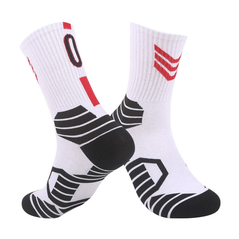 Professional Basketball Socks Sport For Kids Men Outdoor Cycling Climbing Running Fast-drying Breathable Adult Non-Slip 23 24 - Amazhona 