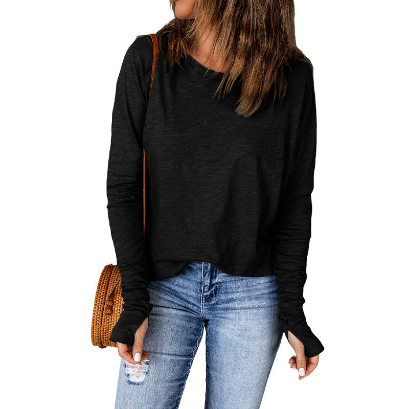 Shiying European And American Raglan Long Sleeve Women - Amazhona 