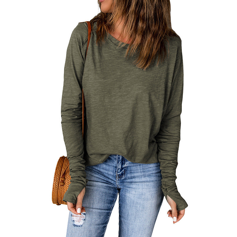 Shiying European And American Raglan Long Sleeve Women - Amazhona 