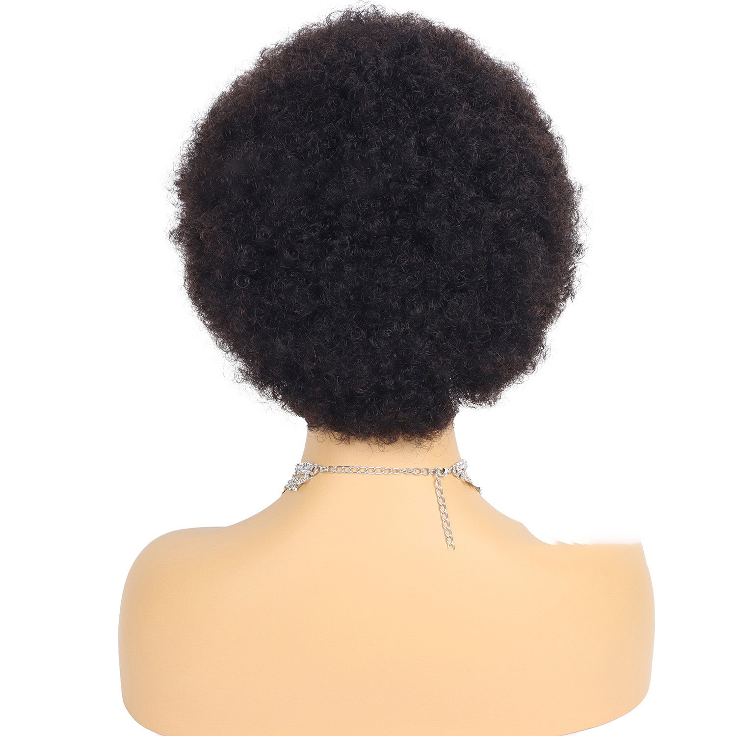 Short Wigs Human Hair Afro Kinky Curly - Amazhona 