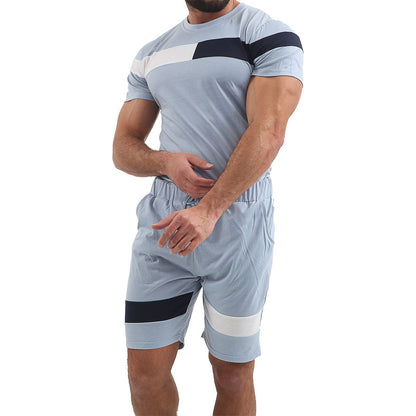 Short-sleeved fitness suit - Amazhona 