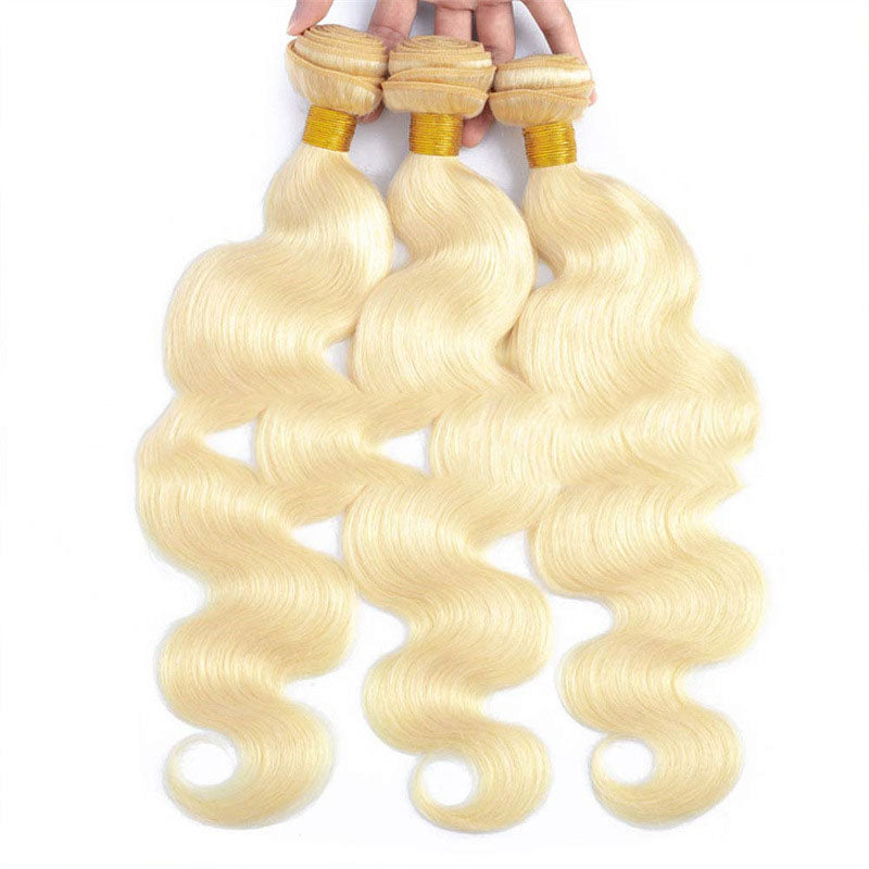 Simulated Human Hair Body Wave Curtain 613 Wig Snake Wavy High Temperature Silk - Amazhona 