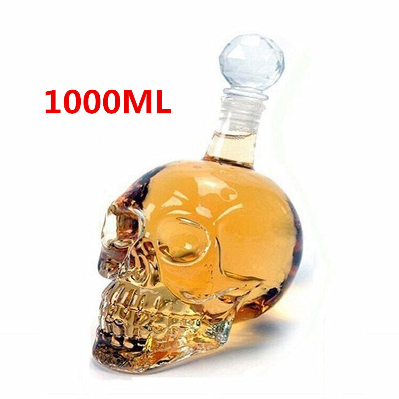 Skull Skull Double Transparent Glass - Amazhona 