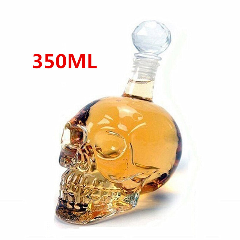 Skull Skull Double Transparent Glass - Amazhona 