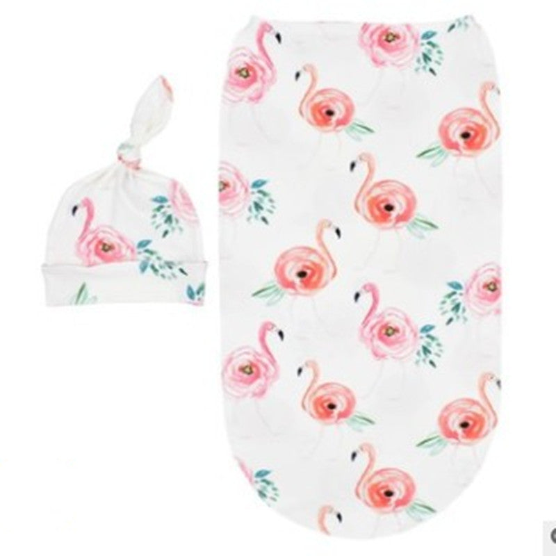 Sleeping Bags Soft Swaddle Muslin Blanket Printed - Amazhona 