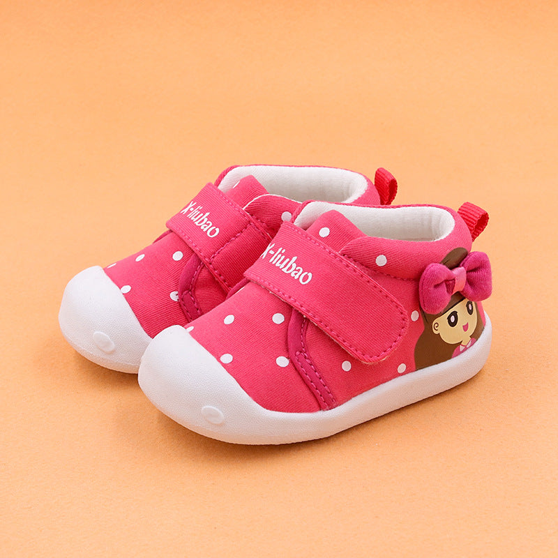 Soft-soled shoes for girls, babies and toddlers - Amazhona 