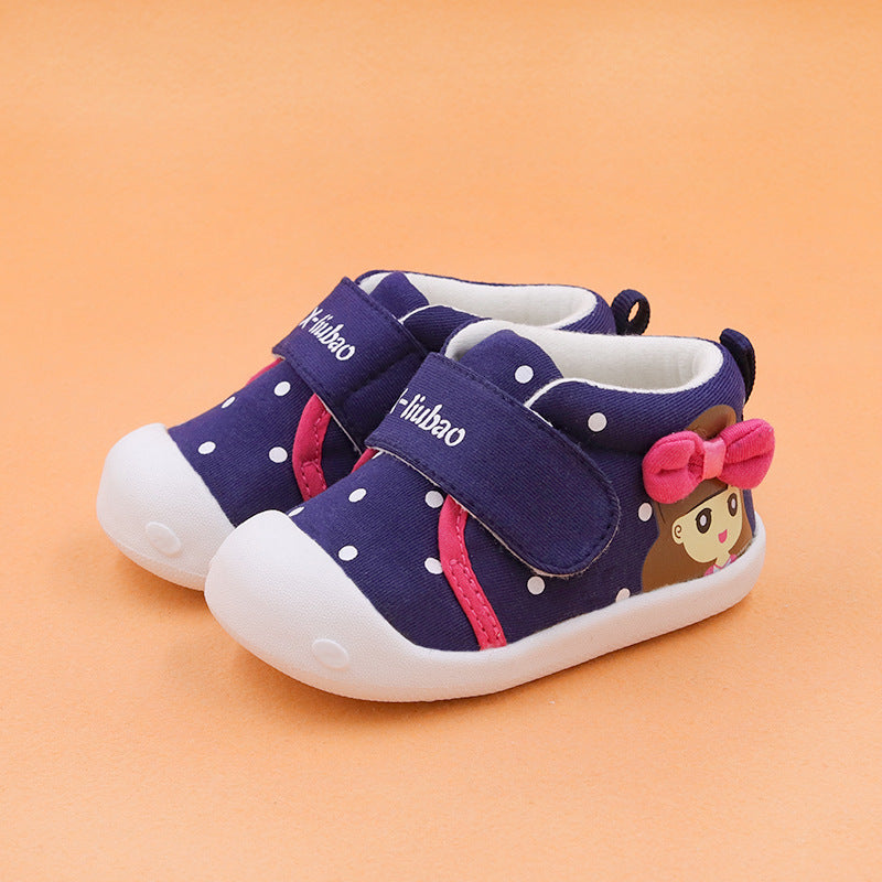 Soft-soled shoes for girls, babies and toddlers - Amazhona 