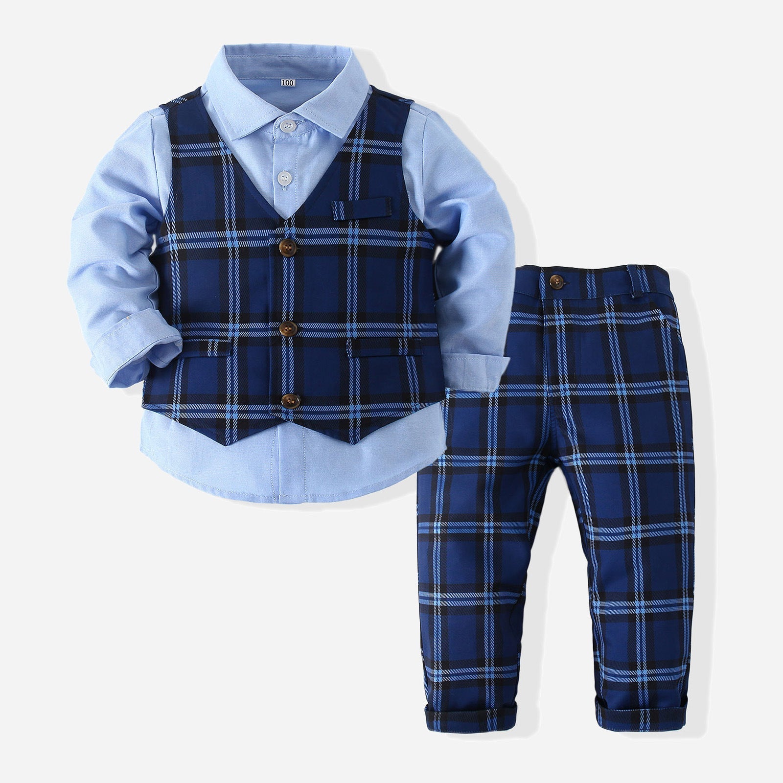 Spring Boy Gentleman Dress Suit - Amazhona 