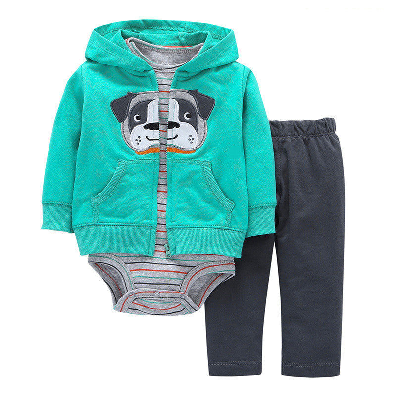 Spring and autumn baby clothes - Amazhona 