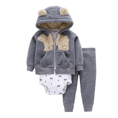 Spring and autumn baby clothes - Amazhona 