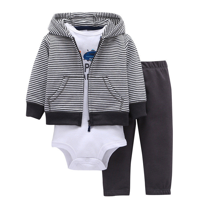 Spring and autumn baby clothes - Amazhona 