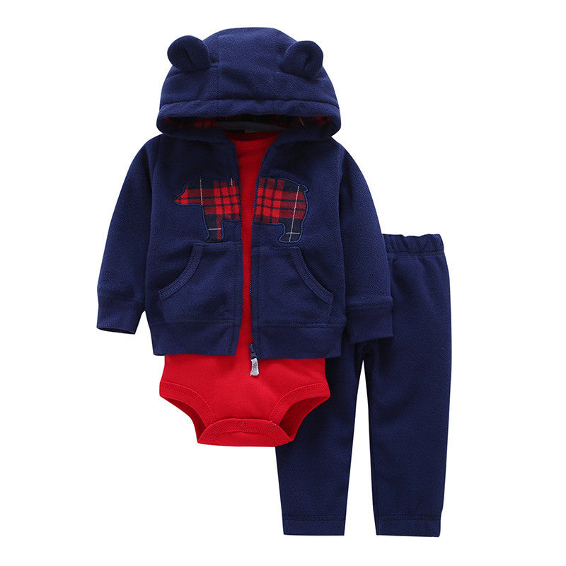 Spring and autumn baby clothes - Amazhona 