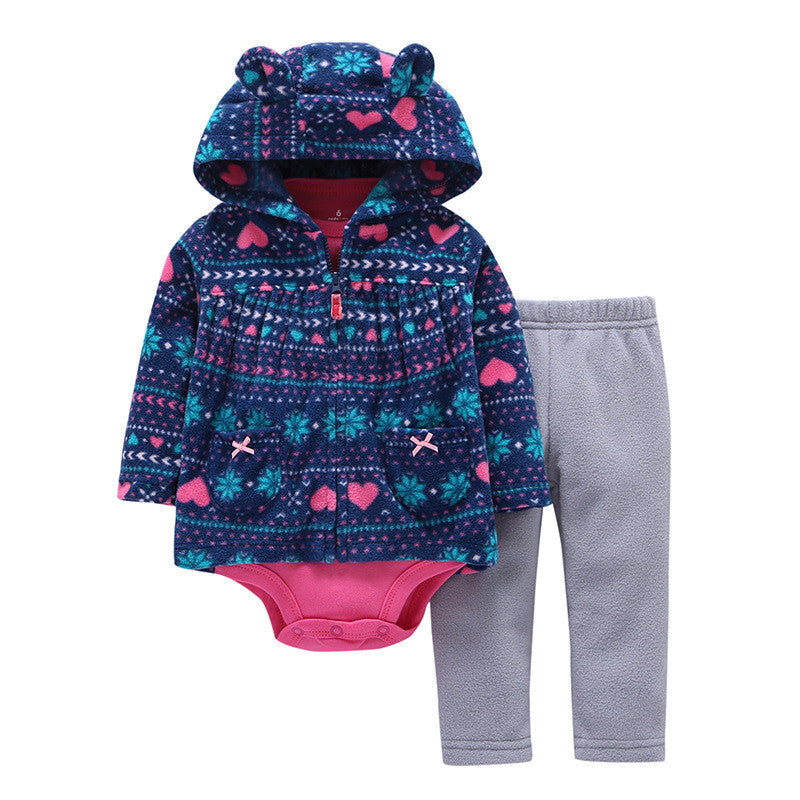 Spring and autumn baby clothes - Amazhona 