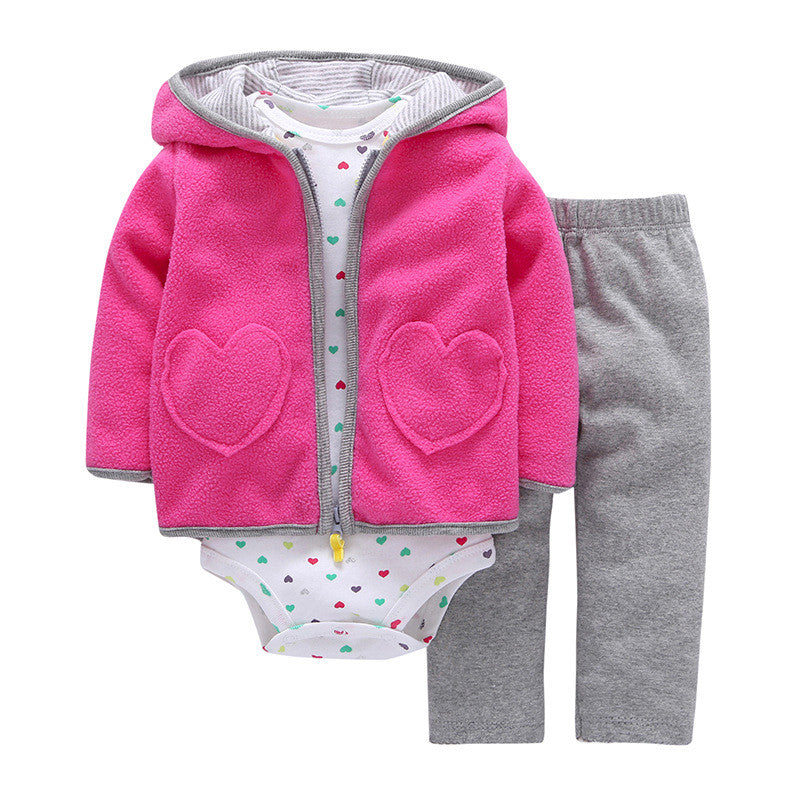 Spring and autumn baby clothes - Amazhona 