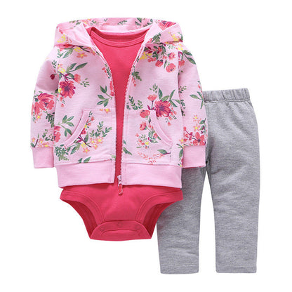 Spring and autumn baby clothes - Amazhona 