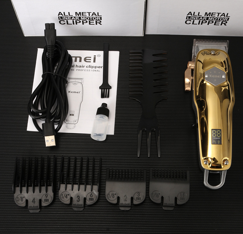 Stainless steel electric hair clipper - Amazhona 