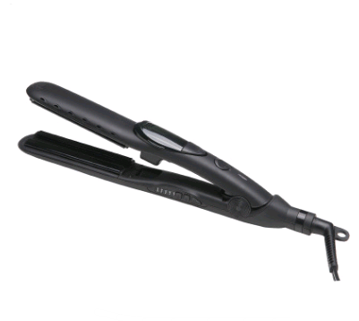 Steam hair straightener, straight roll dual-use atomizing splint, tourmaline ceramic perm - Amazhona 