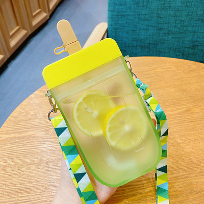 Summer Children's Water Cup Baby Portable Cup Straw - Amazhona 