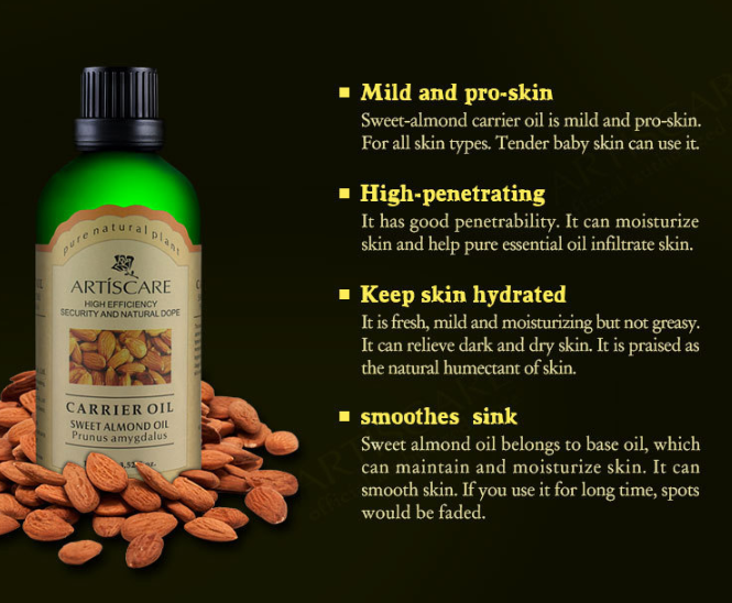 Sweet almond base oil - Amazhona 