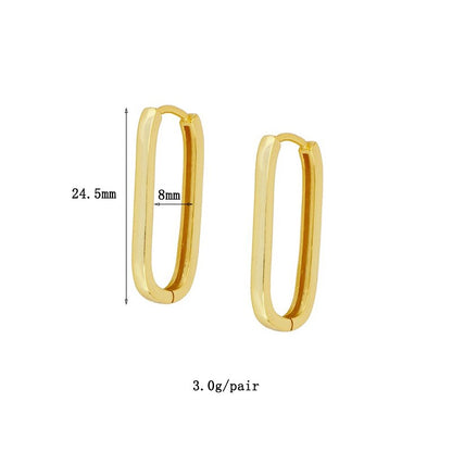 TIANDE Gold Plated Earrings Set for Women Boho Piercing Ear Cuff Women's Stud Hoop Earrings 2022 Fashion Jewelry Wholesale - Amazhona 