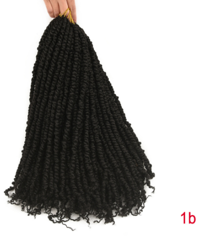 TOMO Pre-twisted Passion Twist Crochet African Dirty Braids Crochet Hair - Amazhona 