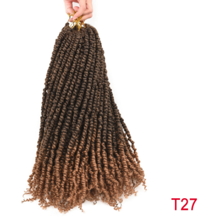 TOMO Pre-twisted Passion Twist Crochet African Dirty Braids Crochet Hair - Amazhona 