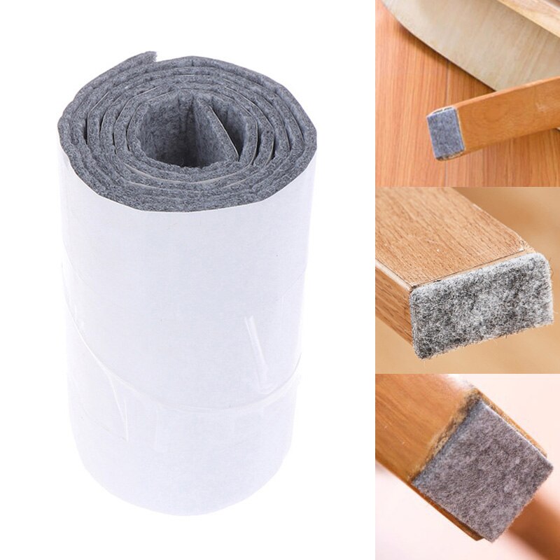 Table Chair Leg Protection Felt Self-adhesive Thickening Felt Foot Pad Cover Shock Absorber Mute Mat Protective Sofa Floor Pad - Amazhona 