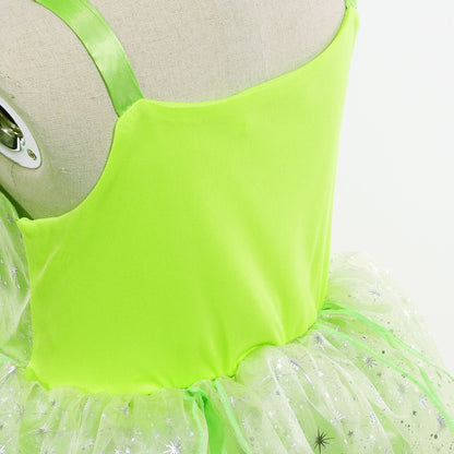 Tinker Bell Elf Dress Tiana Girls - Amazhona 