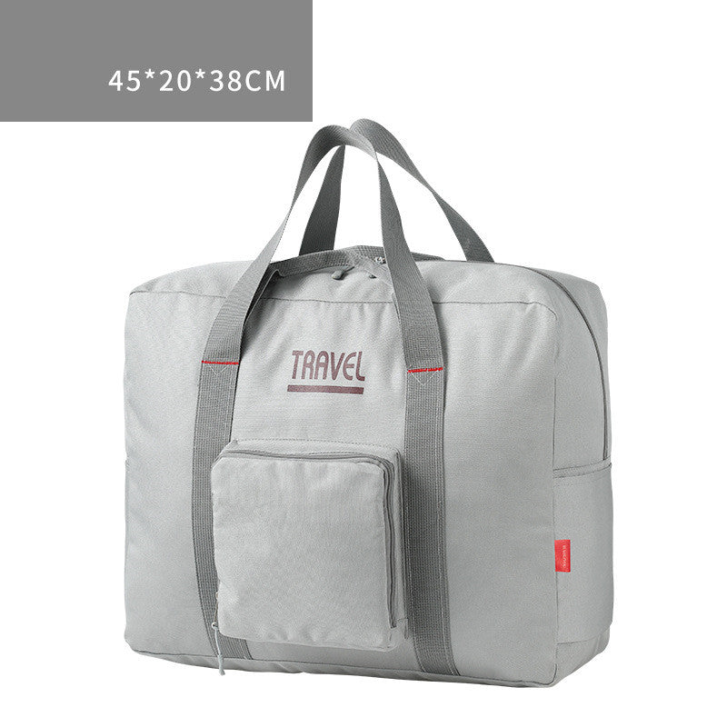 Travel Bag Luggage Storage Bag Foldable Large Capacity Men And Women Canvas Luggage Bag Trolley Bag Travel Bag Ready-To-Produce Bag - Amazhona 