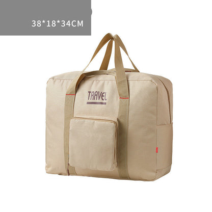 Travel Bag Luggage Storage Bag Foldable Large Capacity Men And Women Canvas Luggage Bag Trolley Bag Travel Bag Ready-To-Produce Bag - Amazhona 